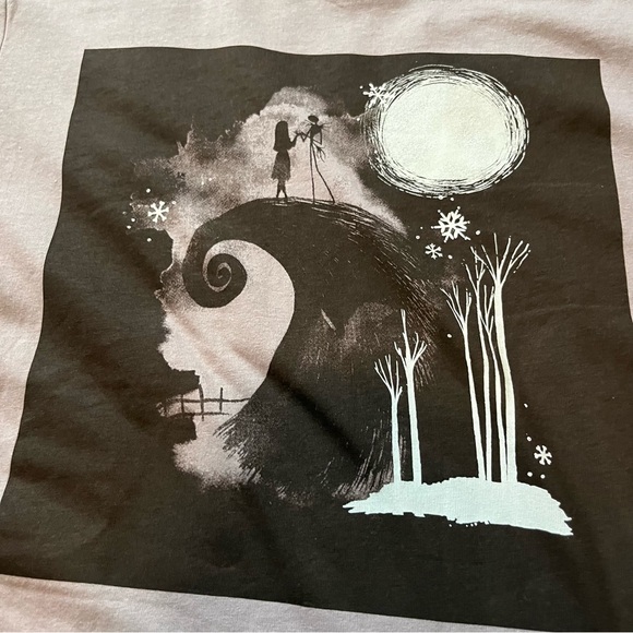 Nightmare Before Christmas Jack and Sally t-shirt - Picture 4 of 5